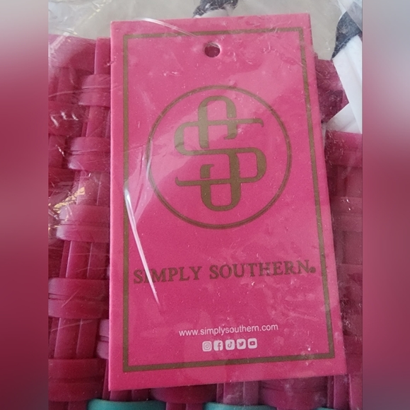 Simply Southern Large Basket Calabash Tote Anchor NWT BENIFITS CHARITY - Picture 6 of 7